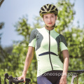 Γυναικεία pro ελέγχει απρόσκοπτη ποδηλασία κοντό μανίκι φανέλα